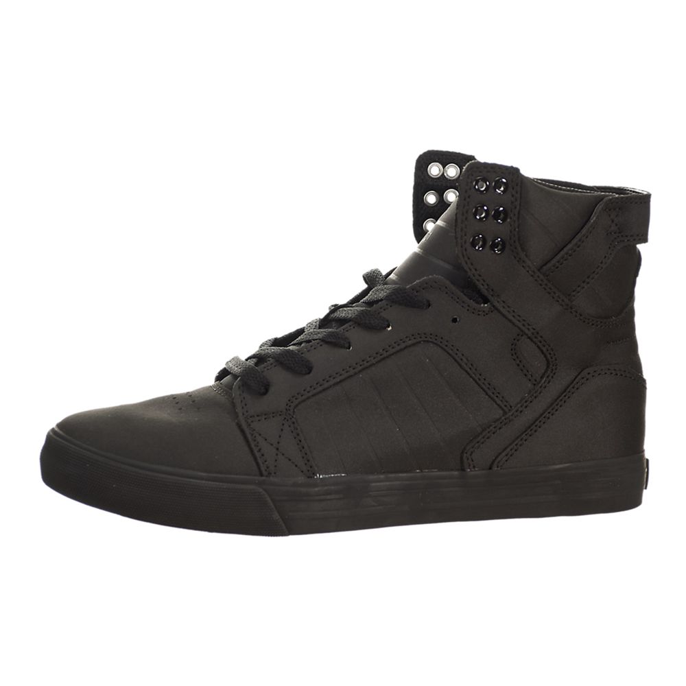 Baskets Montantes Supra SkyTop Noir Black/Black Homme | HQY-04862414